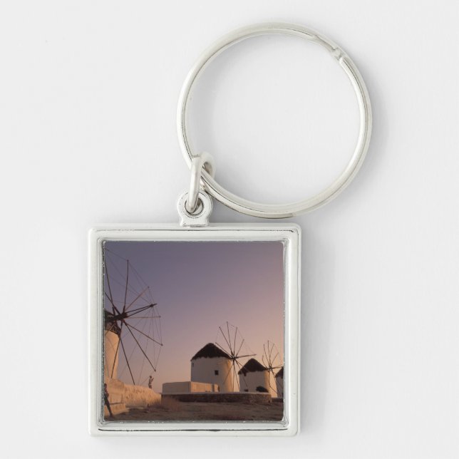Porte-clés Europe, Grèce, Îles Cyclades, Mykonos, (Devant)