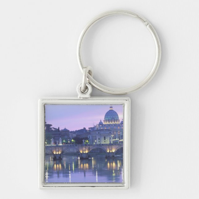 Porte-clés Europe, Italie, Rome, Le Vatican. St-Pierre & (Devant)