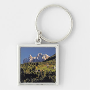 Porte-clés Europe, Italie, San Pietro. Le groupe Odle semble