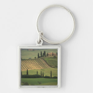 Porte-clés Europe, Italie, Toscane, Val d'Orcia, Toscan