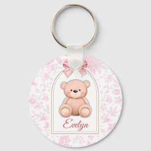 Porte-clés Evelyn   Conception personnalisée d'ours en peluch