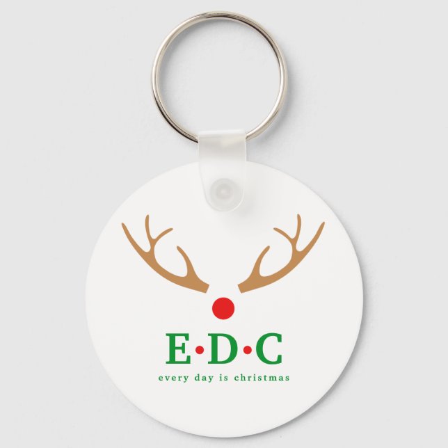 Porte-clés Every Day is Christmas Key Ring (Recto)