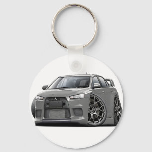 Porte-clés Evo Grey Car