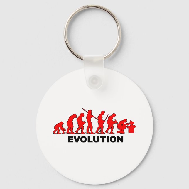 Porte-clés Évolution (Recto)
