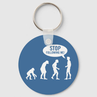 Porte-clés évolution - arrêtez de me suivre !