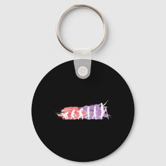 Porte-clés Évolution de peintre _ Cadeau drôle pour maître pe