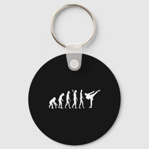Porte-clés Évolution de Taekwondo Mma Judo Kung Fu Tkw Kickbo
