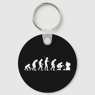 Porte-clés Évolution des jeux vidéo Joueur de jeu