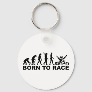 Porte-clés Évolution née de la course Kart