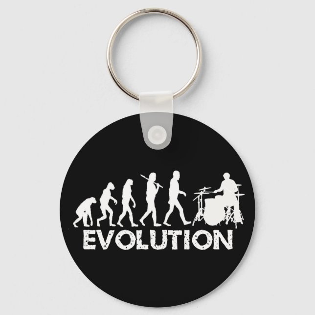 Porte-clés Evolution of a Drummer (Recto)