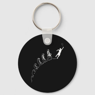 Porte-clés Évolution Volant de Badminton Art Sports