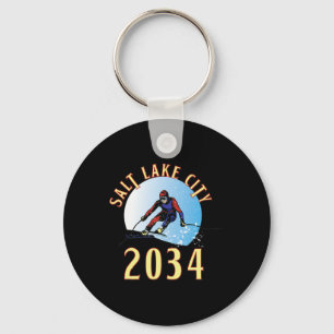 Porte-clés Excité Pour 20&#; Pour Salt Lake City Utah