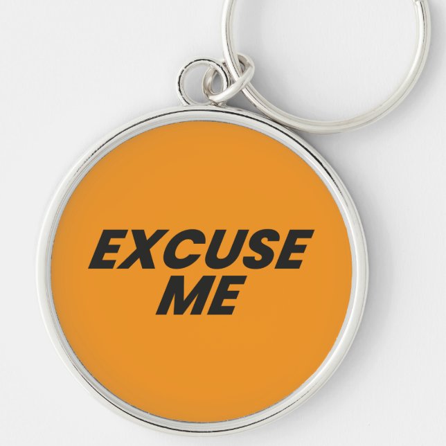 PORTE-CLÉS EXCUSE-MOI PORTE - CLÉ (Devant)