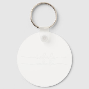 Porte-clés Exercice de yoga de respiration inhalation exhalat