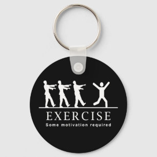 Porte-clés Exercice de zombi