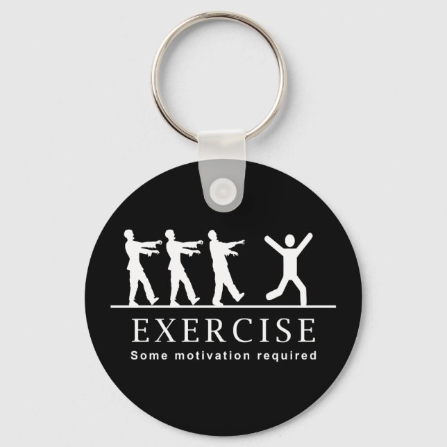 Porte-clés Exercice Zombie (Recto)
