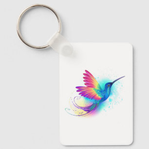 Porte-clés Exotic Rainbow Hummingbird