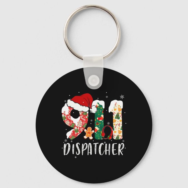 Porte-clés Expéditeur Noël 911 (Recto)
