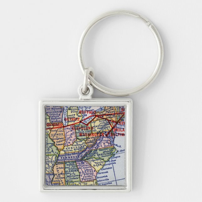 PORTE-CLÉS EXPÉDITION D'AMERICAN EXPRESS (Devant)