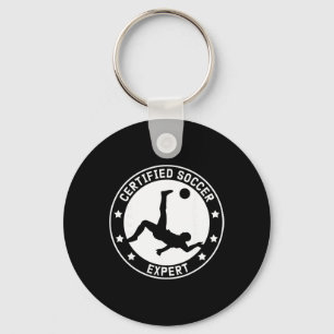 Porte-clés Expert de football Joueur de football