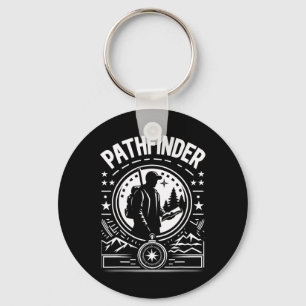 Porte-clés Explorateur d'aventure de Pathfinder Randonnée en
