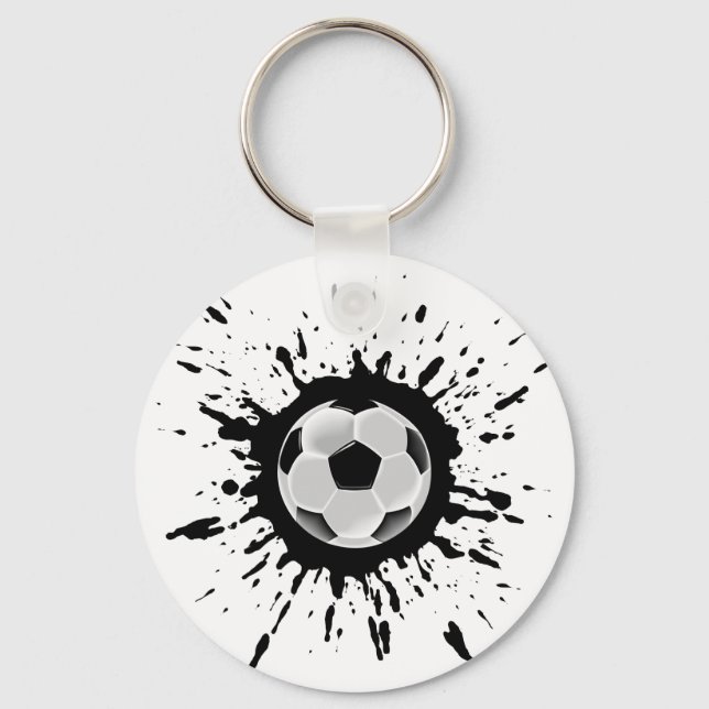 Porte-clés Explosion de football (Recto)