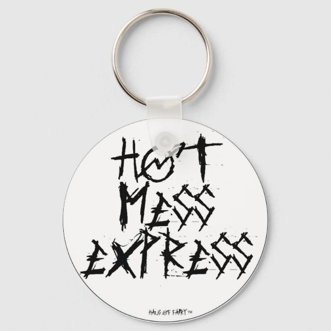 Porte-clés Express Hot Mess (Recto)