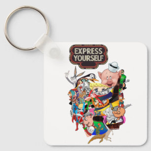 Porte-clés Exprimez-Vous Art Pop Vintage