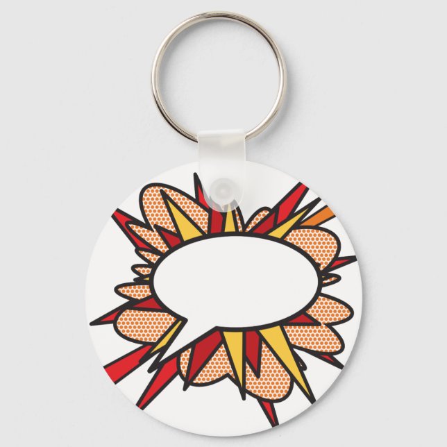 Porte-clés EXPRIMEZ-VOUS ! Bulle de dialogue (Recto)