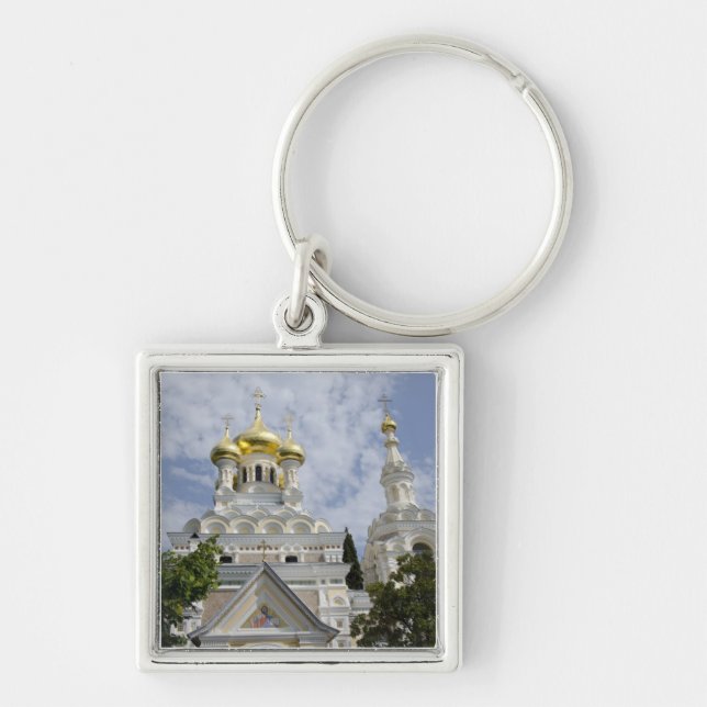 Porte-clés Extérieur de la cathédrale Saint-Alexandre-Nevski (Devant)