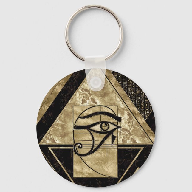 Porte-clés Eye of Horus - Golden Ratio (Recto)