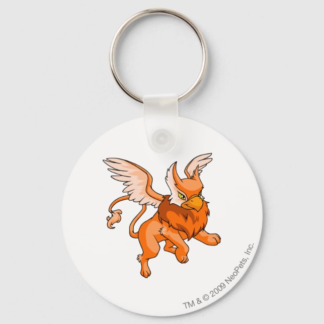 Porte-clés Eyrie Orange (Recto)
