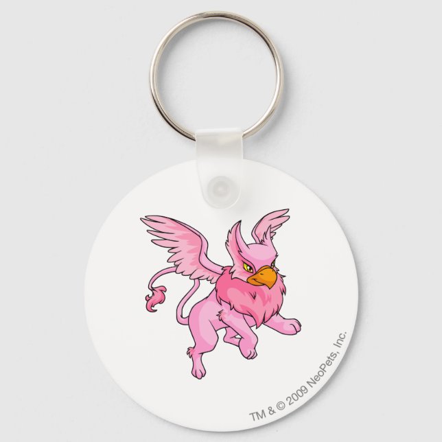 Porte-clés Eyrie rose (Recto)