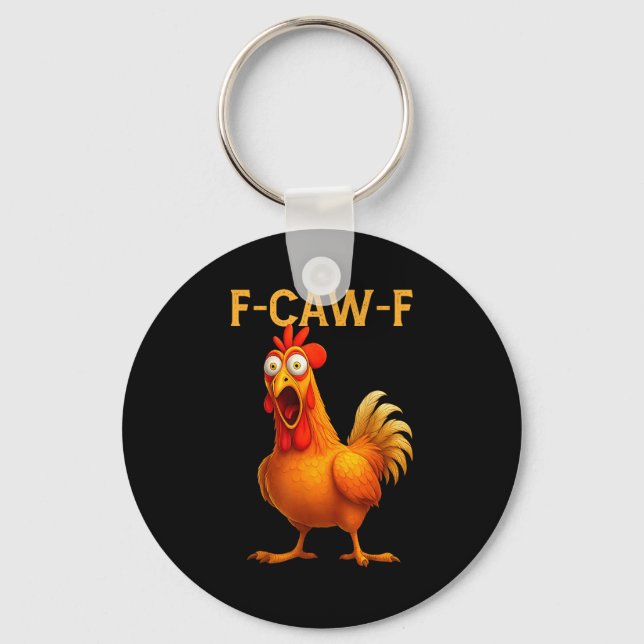 Porte-clés F Caw F Chicken  (Recto)