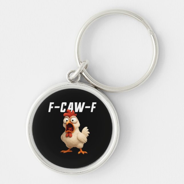 Porte-clés F-Caw-F Chicken Funny Chicken F-Caw-F Gear Creativ (Devant)