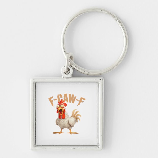 Porte-clés F-Caw-F Classic Aesthetic Style (Devant)