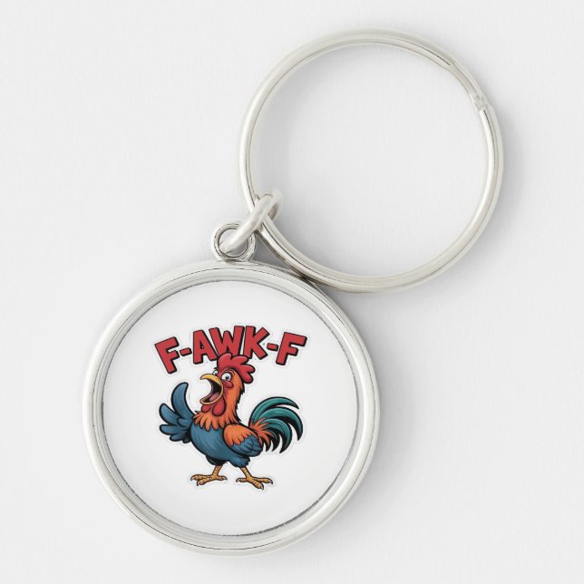 Porte-clés F-Caw-F Classic Cool Unique (Devant)