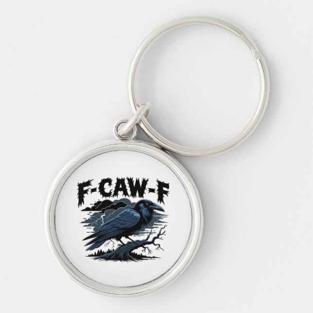 Porte-clés F-Caw-F Comfort Support Your Murder Essential Funn (Devant)