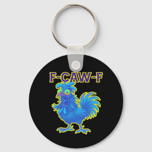 Porte-clés F-Caw-F Poulet Classique Créatif Décontracté