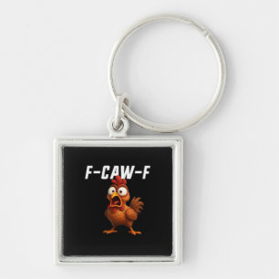 Porte-clés F-Caw-F Poulet Drôle Poulet F-Caw-F Équipement Coo