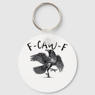 Porte-clés F Caw F Style Rétro Classique Corbeau