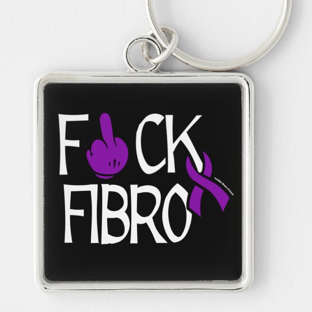 PORTE-CLÉS F#CK FIBRO (Devant)