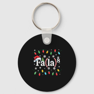 Porte-clés Fa (la) 8 Noël drôle Santa Fa La Prof de Maths