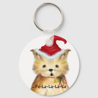 Porte-clés ...Fa-La-La-La-La-Kitten Porte - clé