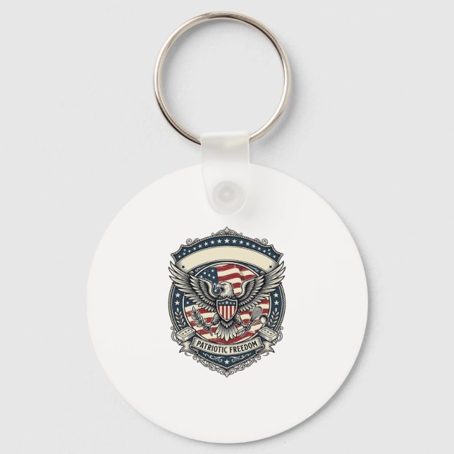 Porte-clés Fabricant de savon patriotique  (Recto)