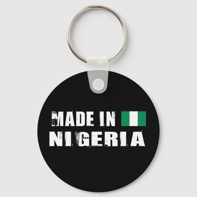 Porte-clés Fabriqué au Nigeria (Recto)