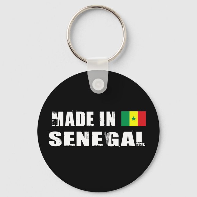 Porte-clés Fabriqué au Sénégal (Recto)