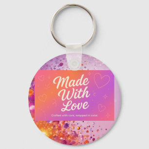 Porte-clés Fabriqué avec montre d'amour