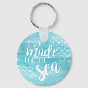 Porte-clés Fabriqué Pour Le Porte - clé Sea Watercolor