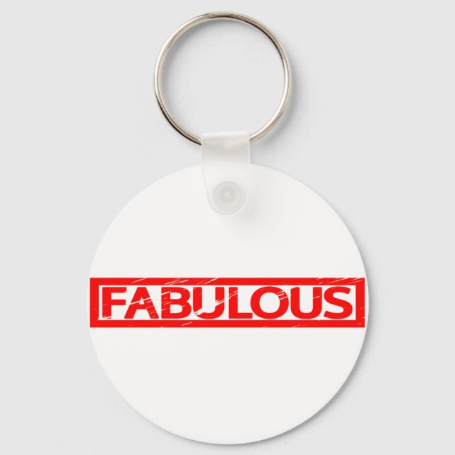 Porte-clés Fabuleux Timbre (Recto)